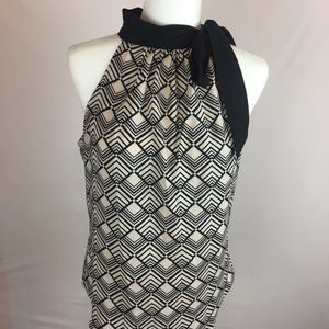 NEW YORK & COMPANY Blouse. Size M. Halter Neck.